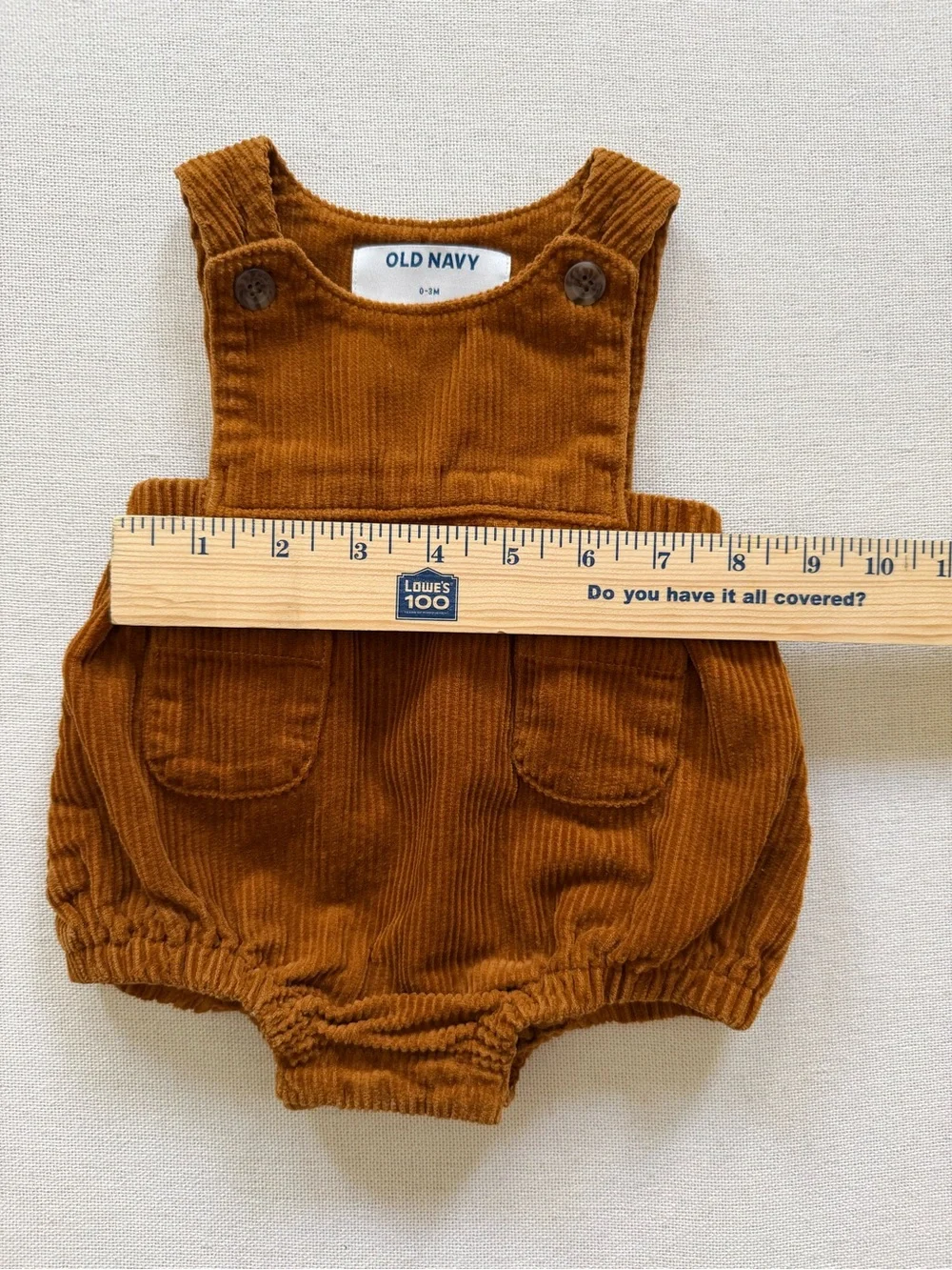 Old Navy Cotton Corduroy Romper Baby